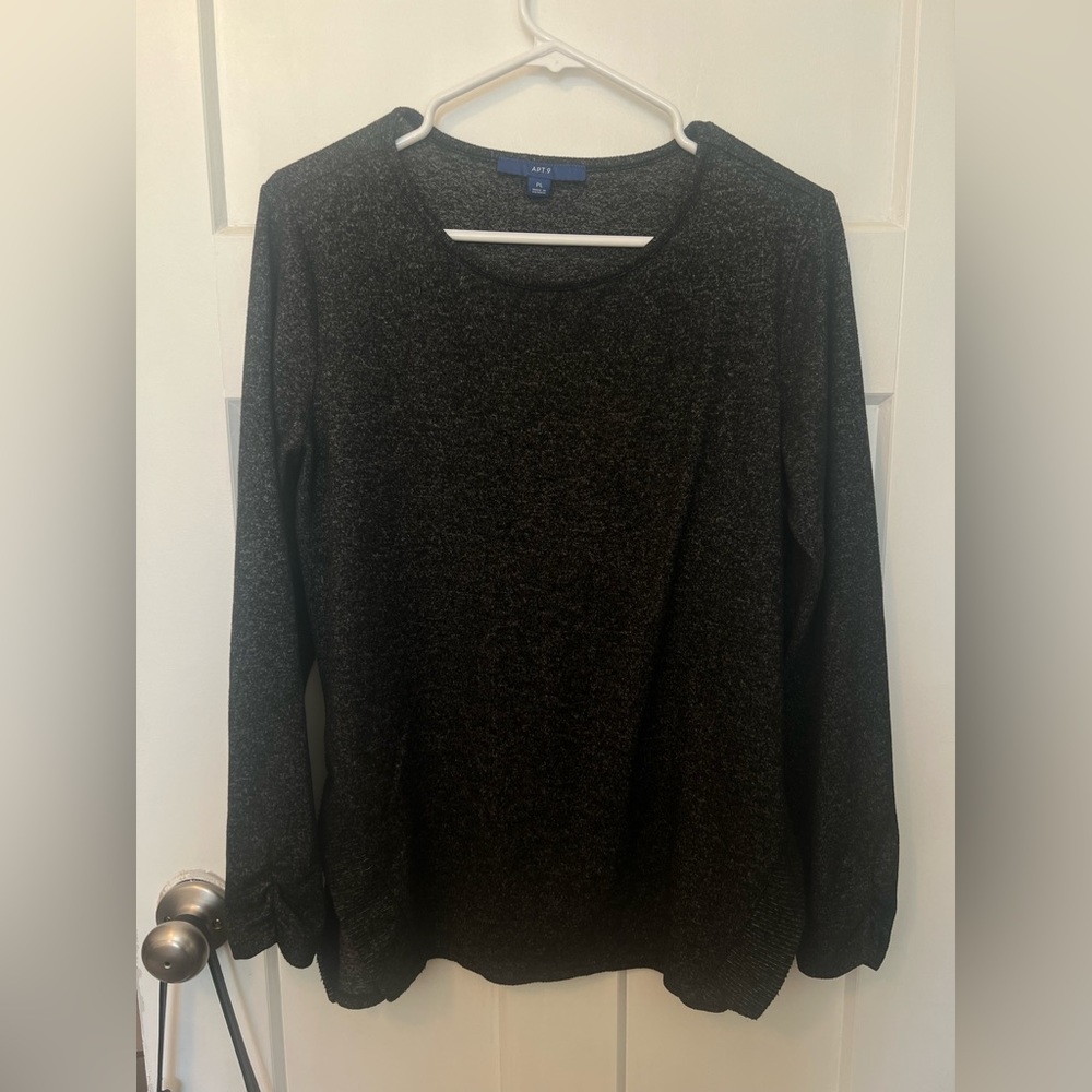 Apt. 9 long-sleeve crewneck shirt